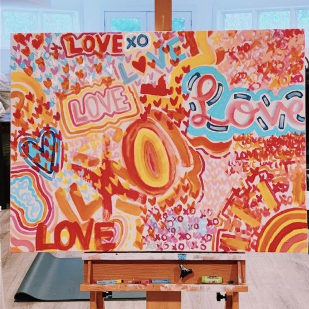 preppy painting